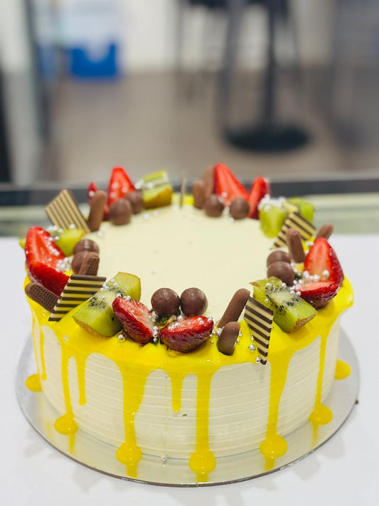 IS30 Eggless Pineapple Sponge