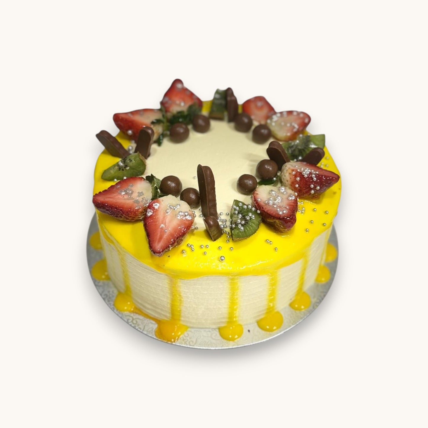 IS30 Eggless Pineapple Sponge